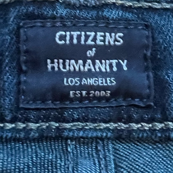 Citizens Of Humanity Men’s SID Regular Straight Jeans Dark Wash Size 40 - Picture 6 of 11